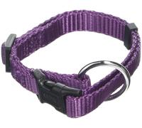 Kerbl Pet Cuello Miami, 10mm, Ajustable de 20 a 35cm, Morado, Nailon, para Perros, Repelente al Agua, Resistente a la Suciedad
