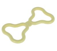Kerbl Pet Cuerda para Tirar, Juguete para Perros, Juguete de lanzar, 25 x 13,5 x 1,6 cm, Amarillo, TPE, flotable, sin BPA, para Juegos de Tirar