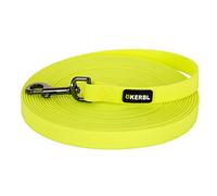 KERBL PET Easy Care Towing Leash, 20 mm x 10 m, Neon Yellow