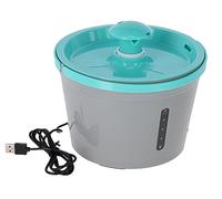 KERBL PET Fuente para Animales de compañía, 1,6 l, Gris/Azul | Fuente para beber, azul