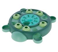 Kerbl Pet Juguete Aprendizaje/Inteligencia Turtle Turquesa, Ø 25 cm | Turquesa, 25 × 28 × 5 cm, juguete rellenable de polipropileno, fácil de limpiar