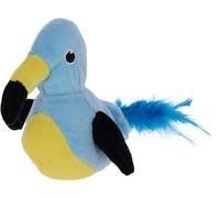 Kerbl Pet Juguete Gatos Jumping Bird, Azul/amarilo/Negro, 17 × 12,5 cm