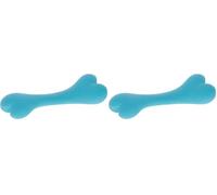 Kerbl Pet Maxi 80792 - Hueso de Goma (17 cm), Color Azul (Paquete de 2)