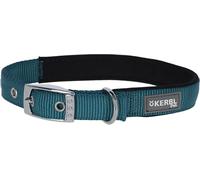 Kerbl Pet Miami Plus - Collar de Nailon (53-61 cm/38 mm), Color Azul