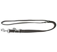 Kerbl Pet Miami Plus - Correa Doble (25 mm, 200 cm), Color Gris