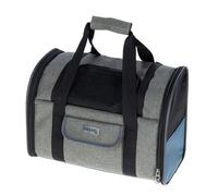 KERBL Pet Vacation - Mochila para Perro (43 x 24 x 30 cm), Color Gris y Azul