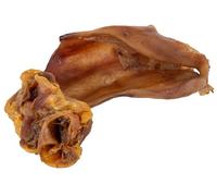 Kerbl Pet Orejas de cerdo, Snack para perros, Masticable natural, 400g, Mezcla de varias partes de la oreja, de larga duración