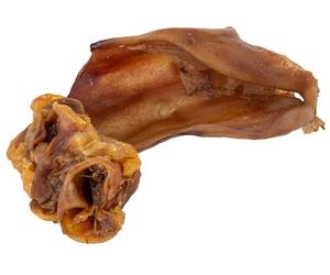 Kerbl Pet Orejas de cerdo, Snack para perros, Masticable natural, 400g, Mezcla de varias partes de la oreja, de larga duración