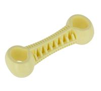 Kerbl Pet Pesa, Juguete para Perros, Juguete para Perros Flotante, Juguete para lanzar y Recoger, 19 x 6 x 4 cm, Amarillo, TPE, para Perros Grandes y pequeños, Limpieza Dental, sin BPA