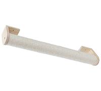 Kerbl Pet Pet - Columna rascador para Gatos, Montaje en Pared, para Espacios pequeños o como extensión de Paredes de Escalada, sisal Natural, 77 x 8,5 cm, Color Beige