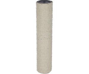 Kerbl Pet Poste de repuesto, tronco de repuesto para rascador de gatos, poste de sisal, 40cm, ø 9cm, beige, sisal natural, con varilla roscada