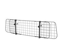 Kerbl Pet Puerta de Seguridad para automóviles, protección para el Transporte, Divisor, Negra, 30 cm, 96-145 cm, de Metal, para Perros, Puerta Protectora para Maletero, Ancho Ajustable