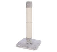 Kerbl Pet Rascador Opal Jute, árbol para Gatos, 56x56x119cm, Gris, Cuidado de uñas, Cuerda de Yute, Base sólida, para Gatos Grandes o Varios
