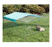 Kerbl Pet Recinto Exterior, 115 x 115 x 60 cm, con protección Solar, Duradero, galvanizado