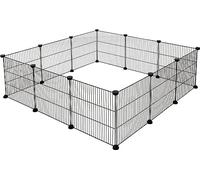 Kerbl Pet Recinto Exterior Hopsi, 12 Mallas de 35x35cm Cada una, Flexible y Extensible, fácil de Montar, Sistema de conexión