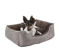 Kerbl Pet Samuel Snugly - Cama (60 x 50 x 17 cm), Color Plateado y Gris Oscuro