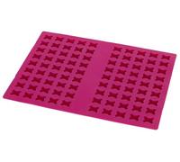 Kerbl Pet Tapete para hornear , galletas para perros, galletas para perros, 32,5 x 23 x 1,2 cm, sin BPA, silicona, 90 Cantidad, forma de hueso, apto para alimentos, apto para horno y congelador