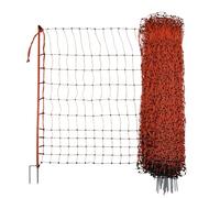 Kerbl PoultryNet - Red para Aves de Corral (50 m, 106 o 112 cm), Color Naranja