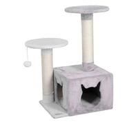 Kerbl rascador para gatos saphir light blanco y gris 80 cm