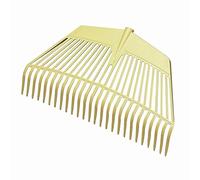 Kerbl Rastrillo para hojas, 26 púas, 60cm de ancho