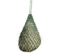 Kerbl Red de heno (malla 5 x 5 cm, color verde, red de alimentación estrecha, para caballos, prolongación de la hora de alimentación) 321297