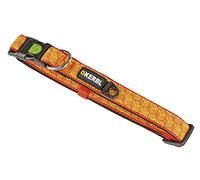 Kerbl Reflectante Cuello, 20 mm x 40 - 55 cm, Negro/Naranja