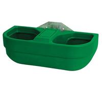Kerbl S60 - Platillos de flotador doble para montaje en pared y tubo