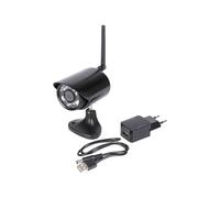 Kerbl SmartCam HD Cámara de seguridad IP Interior Bala Negro 1280 x 720Pixeles - Cámara de vigilancia (Cámara de seguridad IP, Interior, Bala, Negro, Pared, IP66)