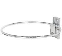 Kerbl Soporte para cubo de pared | 28 cm de diámetro, metal galvanizado, soporte estable para cubos de alimentación y bebedero en terneros y caballos