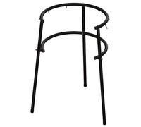 Kerbl Soporte para red de heno 90 x 51 cm, metal negro, para propietarios de caballos