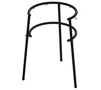Kerbl Soporte para Red de heno, 90cm, 51cm, Metal, Negro, para propietarios de Caballos, Aficionados a la Agricultura
