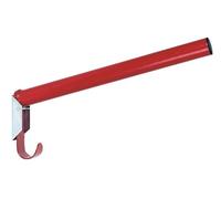 Kerbl Soporte para sillas, Plegable, Redondo, con Soporte de Brida, Rojo