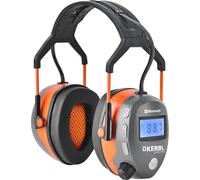 Kerbl Protectores auditivos multimedia | Protección auditiva con función de radio | Conectado a través de Bluethooth con micrófono integrado para llamadas | 345131