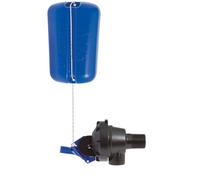 Kerbl Xtraflow Bottom Entry, 3/4" con flotador y cinta