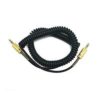 KERDEJAR 3,5mm Cable Auxiliar de Audio de Repuesto Cable en Espiral para Altavoz Marshall Woburn Kilburn II Macho a Conector Macho