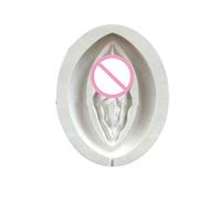 KERDEJAR Molde, Molde de Vagina Femenina Hecho a Mano, moldes de Silicona Sexual, jabón Artesanal, Vela, Arcilla, Chocolate, Molde para Hornear, Molde para decoración de Resina, Blanco