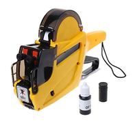 KERDEJAR MX-6602 10 dígitos 2 líneas Marcador de Etiqueta de Precio etiquetador de Precio de Pistola para supermercado Tienda minorista