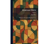 Keresan Texts: Publications of the American Ethnological Society
