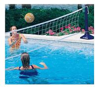 Kerlis 08231 - Kit Volley para Piscina con Red Extensible hasta 7 m, Patas con Peso, Color Azul, 8231