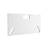 Kermi Cubierta frontal metálica, blanco RAL9003, para x-well F270 - Y9103000091K