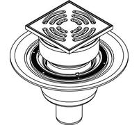 Kermi drenaje Punto A1X 050 Punto de drenaje vertical DN 50, BAA1X050000XK