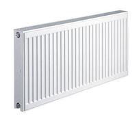 KERMI FK0220510 Radiador X2 Perfil-K Tipo 22 500x100x1000 Blanco, 10 Bar, con Cubiertas