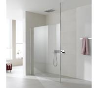 Kermi Walk-in XS WD4 13020, XSWD4130201AK, Color: Plata Mate Brillo Real Glass transparente
