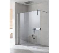 Kermi Walk-in XS WW4 12020, XSWW4120201AK, Color: Plata Mate Brillo Real Glass transparente