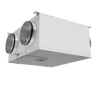 Kermi x-well Caja de ventilación para vivienda VAV 400 L, DN160, impulsión izquierda - Y1401160001K