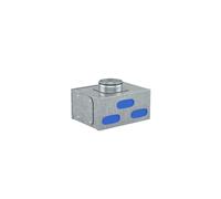 Kermi x-well Colector VMF2, plano NW125, de 9 vías - Y2201075019K