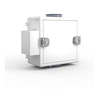 Kermi x-well higiénico CR200, filtro eléctrico DN 125 para partículas finas y polen, ePM1 >90% - Y3301125001K