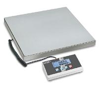 KERN Báscula de plataforma EOB 150K50XL (rango de pesaje máx. 150 kg, legibilidad 50 g, reproducibilidad 50 g, linealidad 100 g, báscula de animales/paquete, placa de pesaje 945 x 505 x 65 mm, incluye cubierta de trabajo)