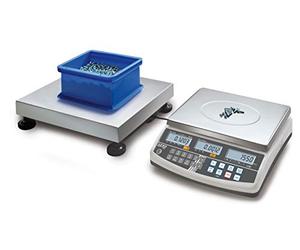 KERN CCS 6K-6 - Sistema de contador para contar piezas pequeñas en grandes cantidades, hasta 999.999 puntos, rango de 6 g, 230 × 230 × 100
