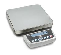 Kern DS 60K0.2 - Balanza industrial con precisión de laboratorio, campo de pesaje max. 60 kg, lectura [d] 0.2 g, plato de pesaje AxPxA 450 x 350 x 115 mm, acero inoxidable